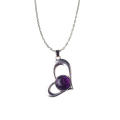Romantisches Opal Perle Herz Halsketten Frauen Geschenk